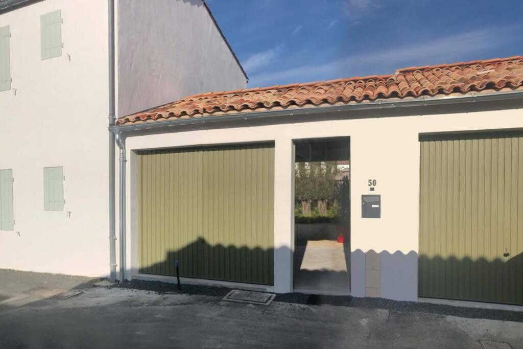 L'Oiseliere ------- Nul Part Ailleurs Villa Loix Exterior foto